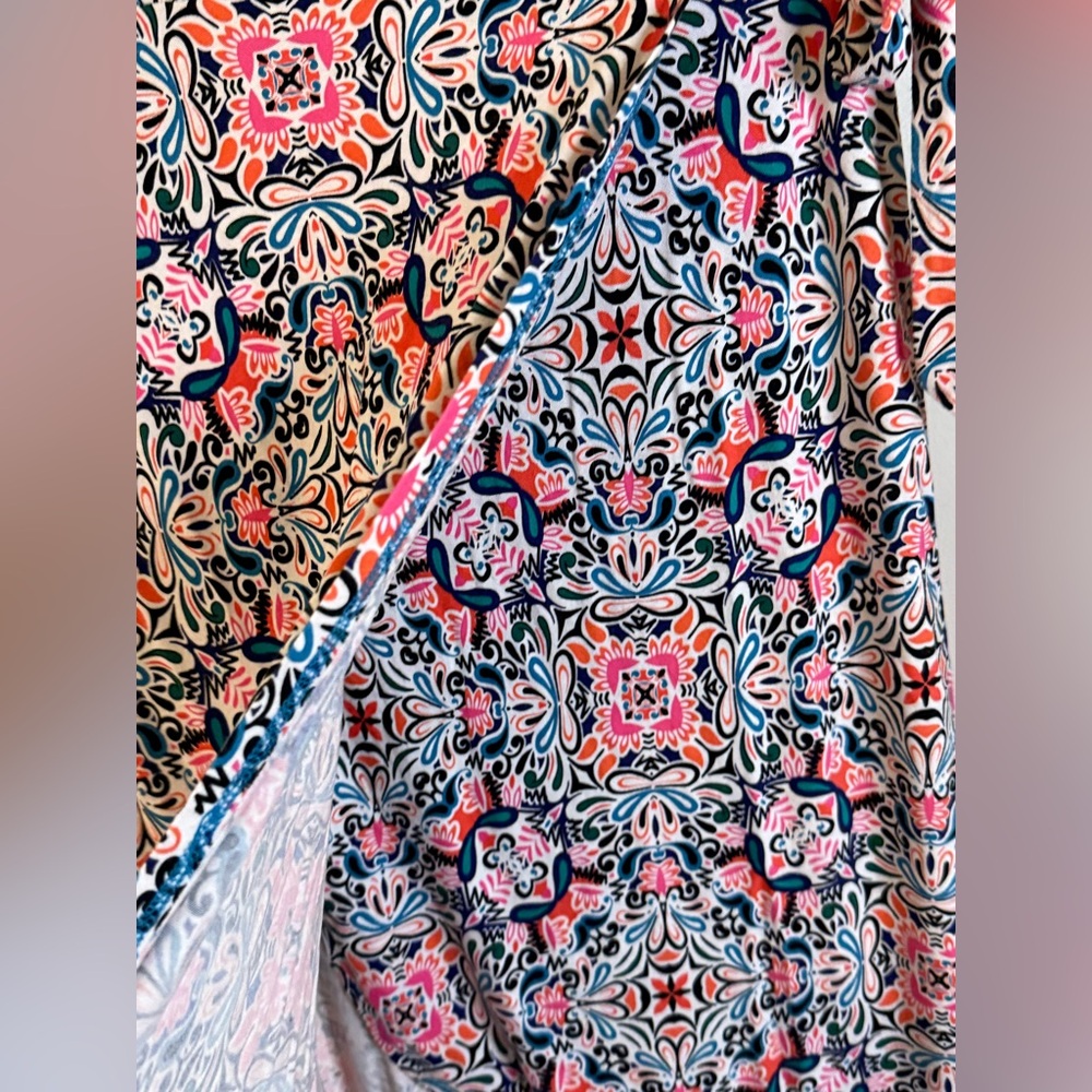 Cynthia Rowley floral wrap midi skirt SZ SM - Picture 2 of 10